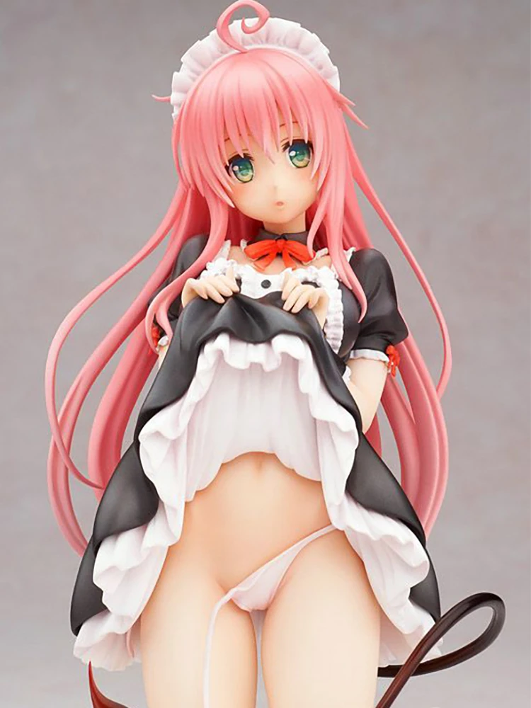 

2019 NEW Anime Alter TO LOVE RU DARKNESS LALA satalin deviluke Maid Ver. PVC Action Figure 18CM Sexy Girl Figure Model Toys