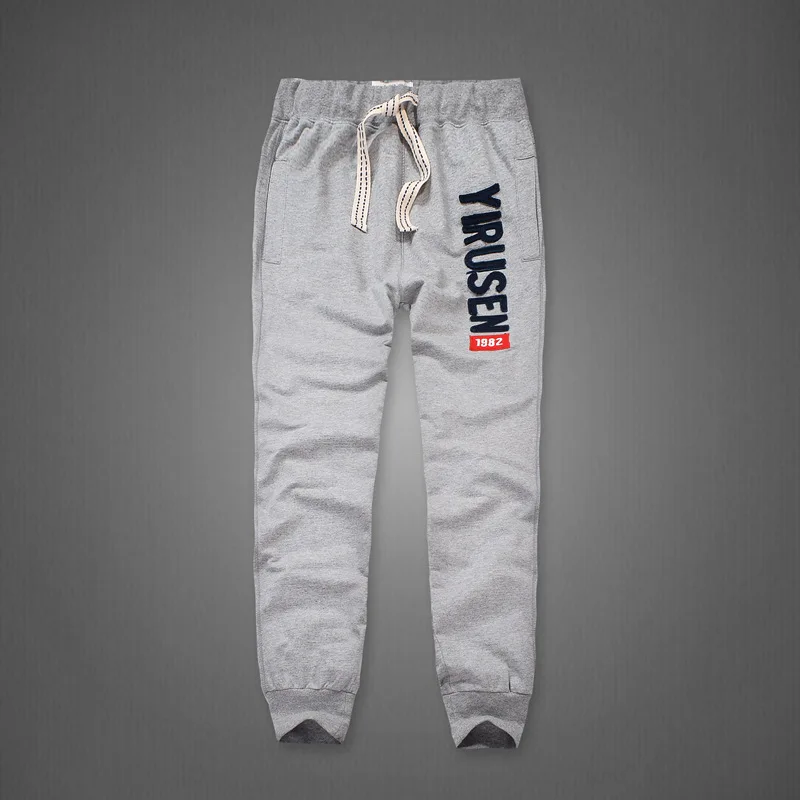 sports trousers for men Autumn and Spring Casual Pants Men Skinny SweatPants Cotton Sportswear Menswear joggers Long Casual Trousers Six colors roots sweatpants Sweatpants