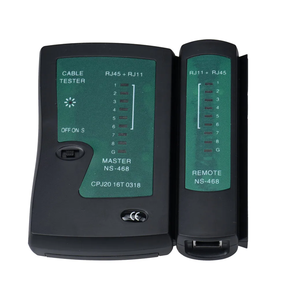 

RJ45 RJ11 CAT5 CAT6 UTP STP NETWORK LAN CABLE TESTER TJ