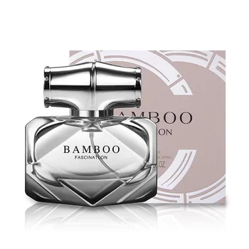 

Bottle Glass Bamboo Perfume Feminino Fragrance for Women Body Spray Liquid Antiperspirant Elegant Lady Original Parfum W22