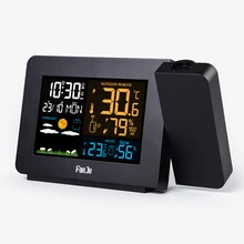 Weather Station Wireless Indoor Outdoor Sensor Thermometer Hygrometer Digital Alarm Clock Barometer Temperature Instruments Weather Station Wireless Indoor Outdoor Sensor Thermometer Hygrometer Digital Alarm Clock Barometer Temperature Instruments