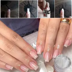 1 коробка из стекловолокна для наращивания ногтей Fibernails Акриловые Советы кривизны зажимы для ногтей шелковые шарфы маникюрный салон