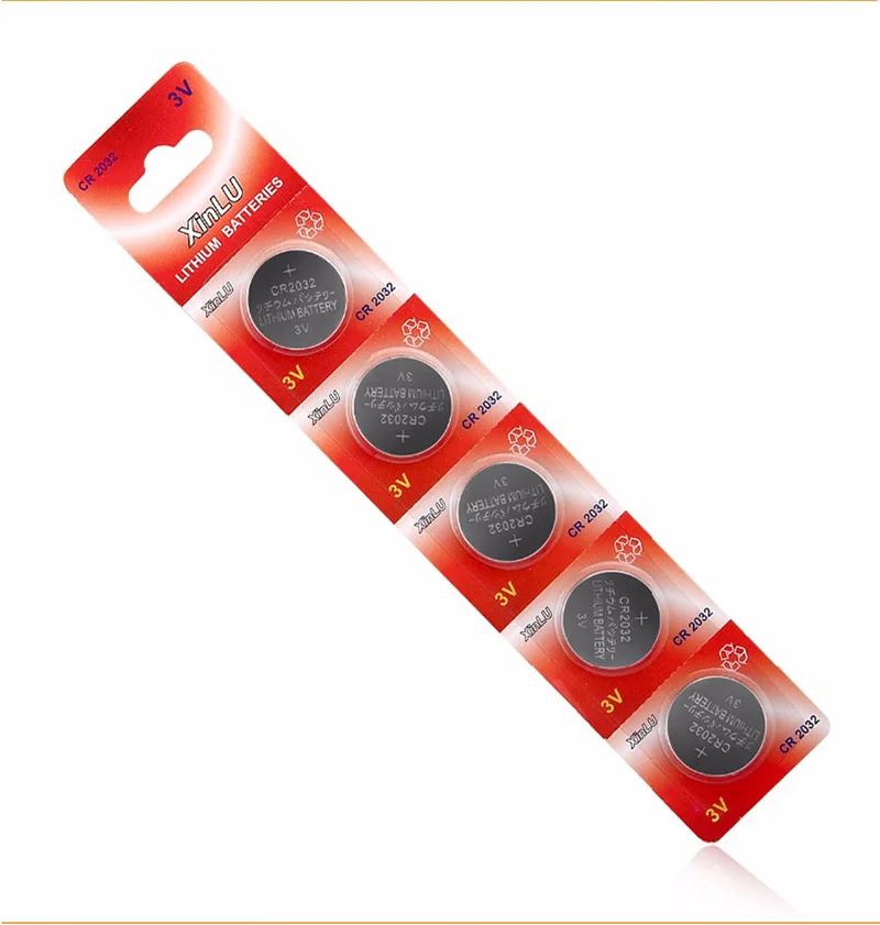 10pcs Original Brand New Battery CR2032 3v Button Cell Coin Batteries For Watch Computer BR2032 DL2032 SB-T15 EA2032C ECR2032