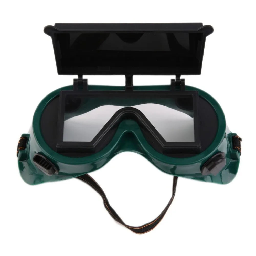 Protective Welding Goggles with Flip Up Glasses Lenses Cutting Grinding