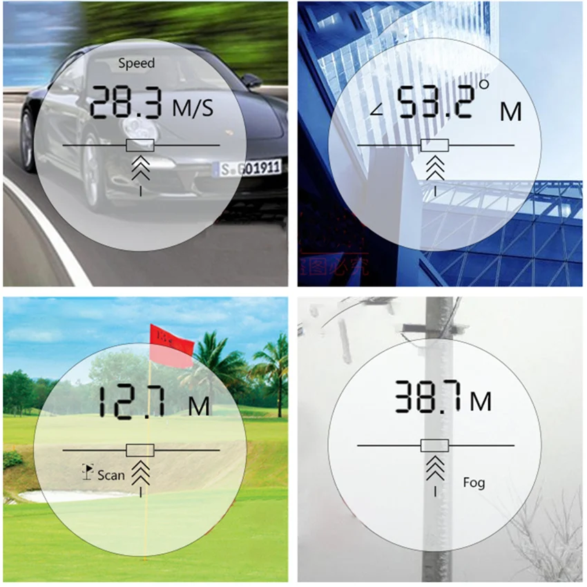 600M Distance Meter Laser Range Finder 6X Telescope Speed Tester Altimetry Angle Measurement Pole for Outdoor Hunting Golf 600M Distance Meter Laser Range Finder 6X Telescope Speed Tester Altimetry Angle Measurement Pole for Outdoor Hunting Golf