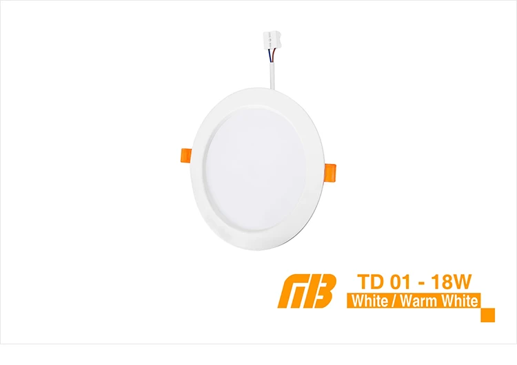 [MingBen] LED Downlight Panel Aluminum Ceiling light 3W 5W 7W 9W 12W 15W 18W 220V Downlight Warm White Cold White Lamp For Foyer