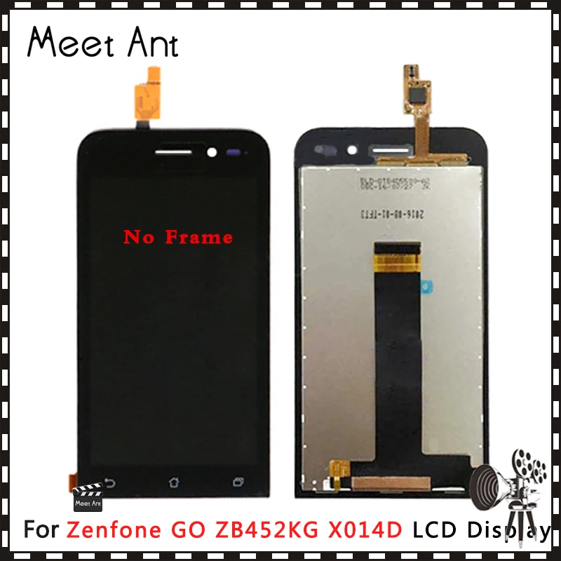 High Quality 4.5'' For Asus Zenfone GO ZB452KG X014D LCD Display Screen With Touch Digitizer Assembly | Мобильные телефоны