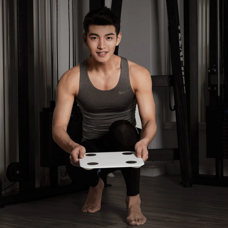 Новая Оригинальная Xiaomi mi смарт шкала жира 2 с приложением fit и монитором