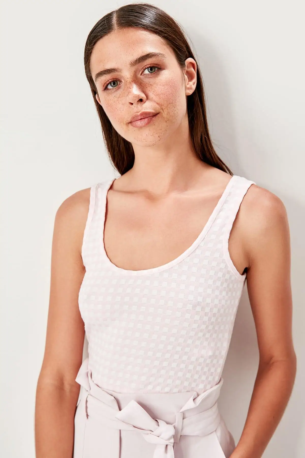 Trendyol Powder Crop Örme Athlete TWOSS19AL0072 |