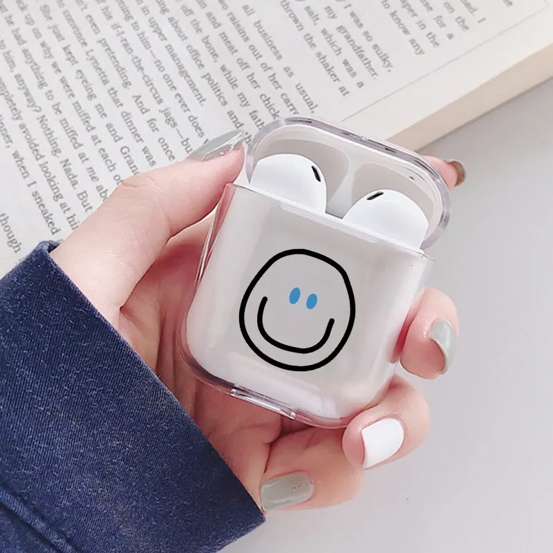 Чехол для airpods, милый чехол для наушников, чехол для AirPods, Мультяшные беспроводные наушники, аксессуары для Apple Airpods, мягкий чехол, сумка - Цвет: I200334