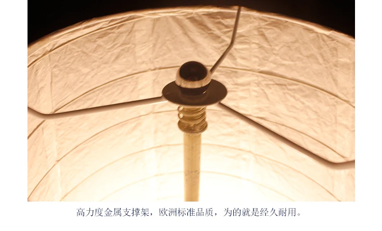 Нордическая напольная лампа гостиная спальня кабинет прикроватный Европейский стоячий светильник Настольная лампа Простая Современная креативная бумажная лампа