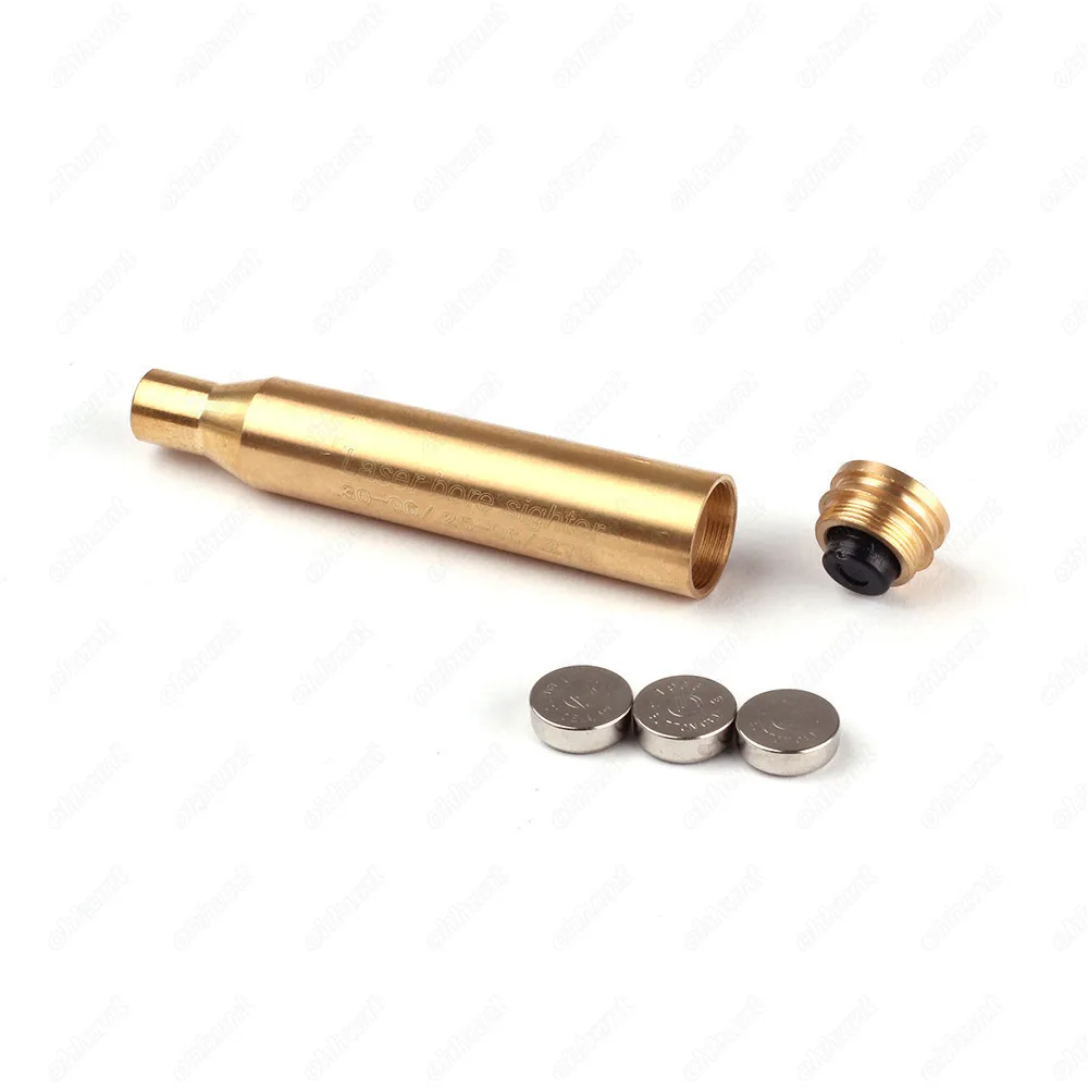 JouFou Tactical CAL.30-06 .25-06 270WIN Cartridge Calibration Instrument Red Laser Boresighter Collimator Used for Hunting Rifle (1)