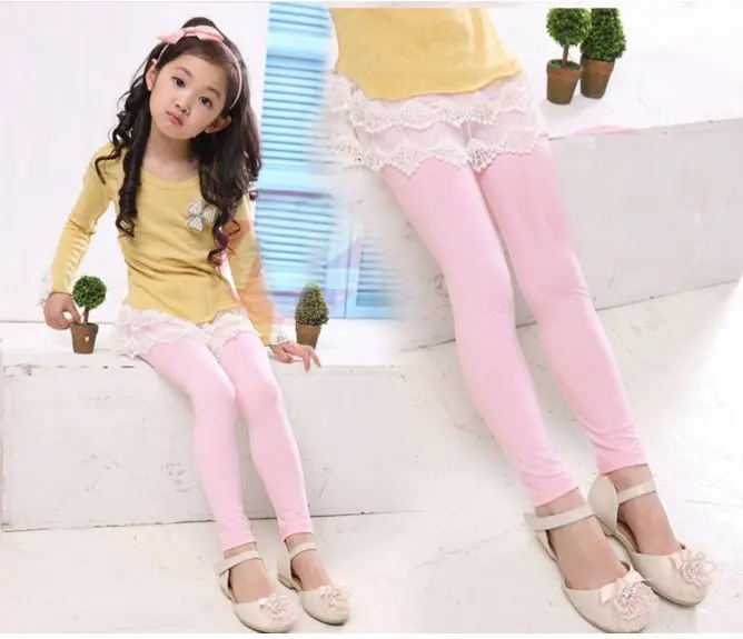 2016 детские брюки леггинсы из натурального хлопка ярких цветов для маленьких