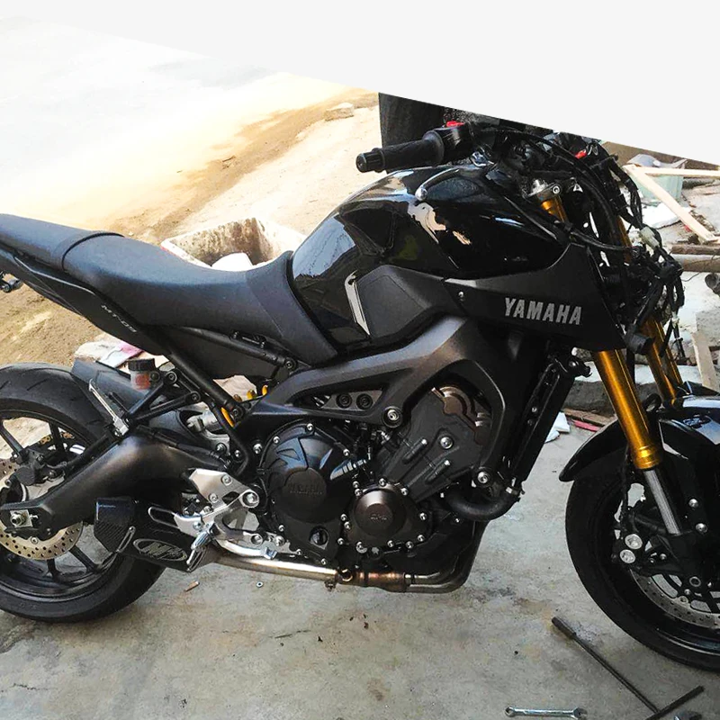 Moto rcycle карбоновый глушитель выхлопной трубы yoshimura фитинги для выхлопной 51 мм escape moto de 250cc 500cc 600cc 750cc 800cc MT09/07 M4 Z750/800 R6