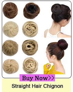 S-noilite 45 г толстые эластичные ленты для волос шиньон пончик булочки Синтетические наращивание волос шиньон резиновые ленты шиньон
