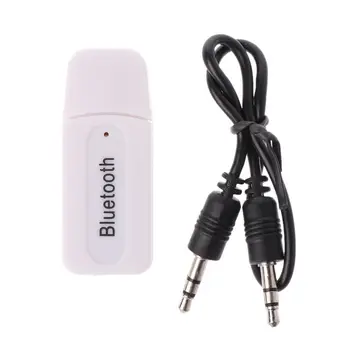

3.5mm Stereo USB Audio Music Bluetooth Wireless Speaker Receiver Adapter Dongle C26