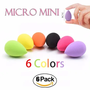 

Dolovemk 6PCS Make Up Sponges,Mini Beauty Sponge Blenders Make Up Set,Latex-Free,Flawless Coverage Sponges for Liquid Foundation