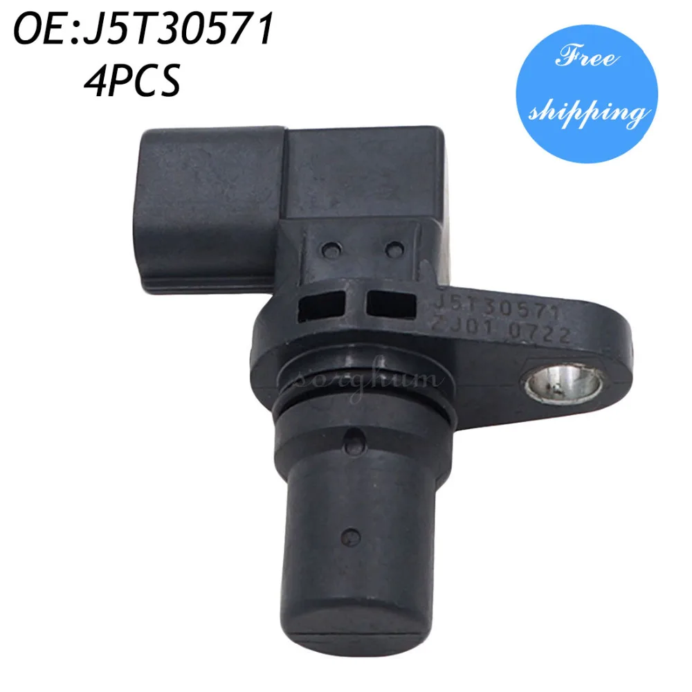 4PCS J5T30571 Camshaft Position Sensor CPS For Mazda 3 6 Mazdaspeed CX