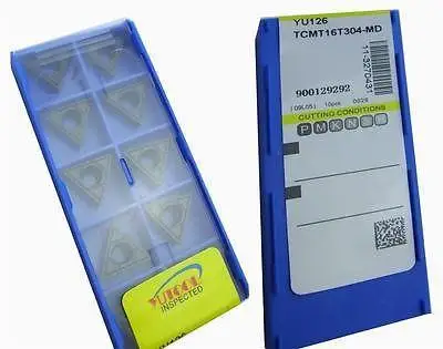 

New 50PCS Square TCMT16T304-MD Turning Carbide Insert Long time cutting quality
