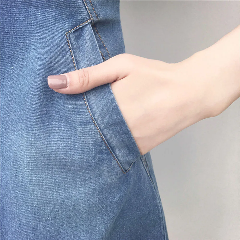 Women Denim Dress Loose Short-sleeve Jeans Dress Casual Denim Straight Dress Ladies Office Lady DressesFemale 2019 New Summer Women Denim Dress Loose Short-sleeve Jeans Dress Casual Denim Straight Dress Ladies Office Lady DressesFemale 2019 New Summer