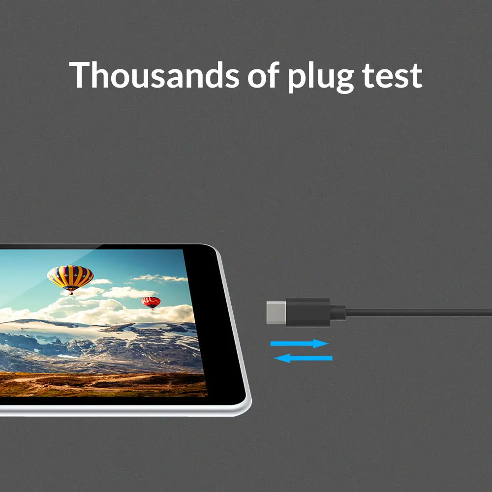 USB Type C кабель ORICO для Xiaomi Mi9 Redmi Note 7 мобильный телефон быстрой зарядки Samsung S9 S10 Plus|usb