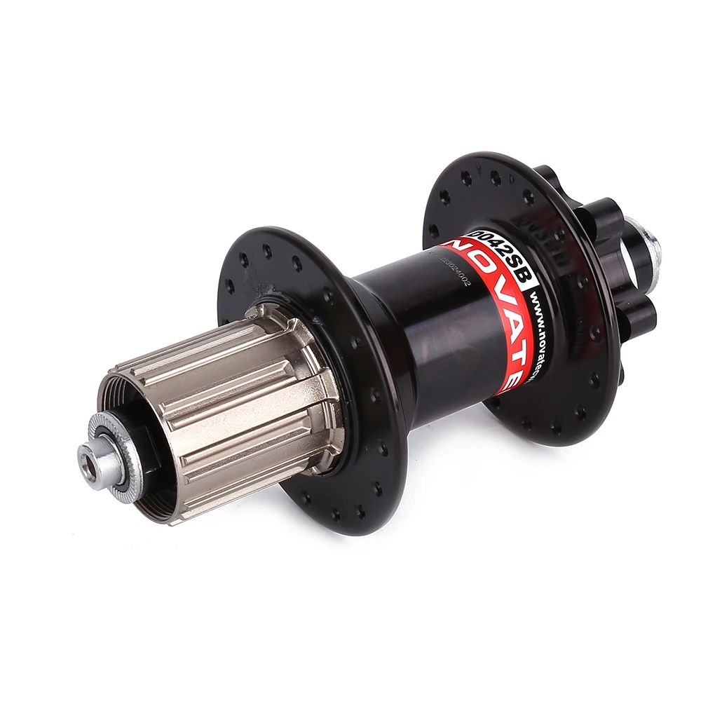 Billig Original ein paar Novatec D041SB D042SB Disc Bremse Karte MTB Mountainbike Hub Lager Bike Würfel 28h 32h 36h Löcher Rot Schwarz