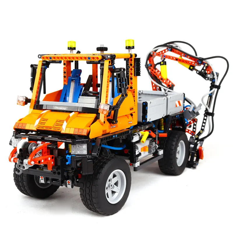 

NEW LEPIN 20019 technic series 2088pcs Mechanical cars unni monk Model Building blocks Bricks Compatible 8110 Toy Gift