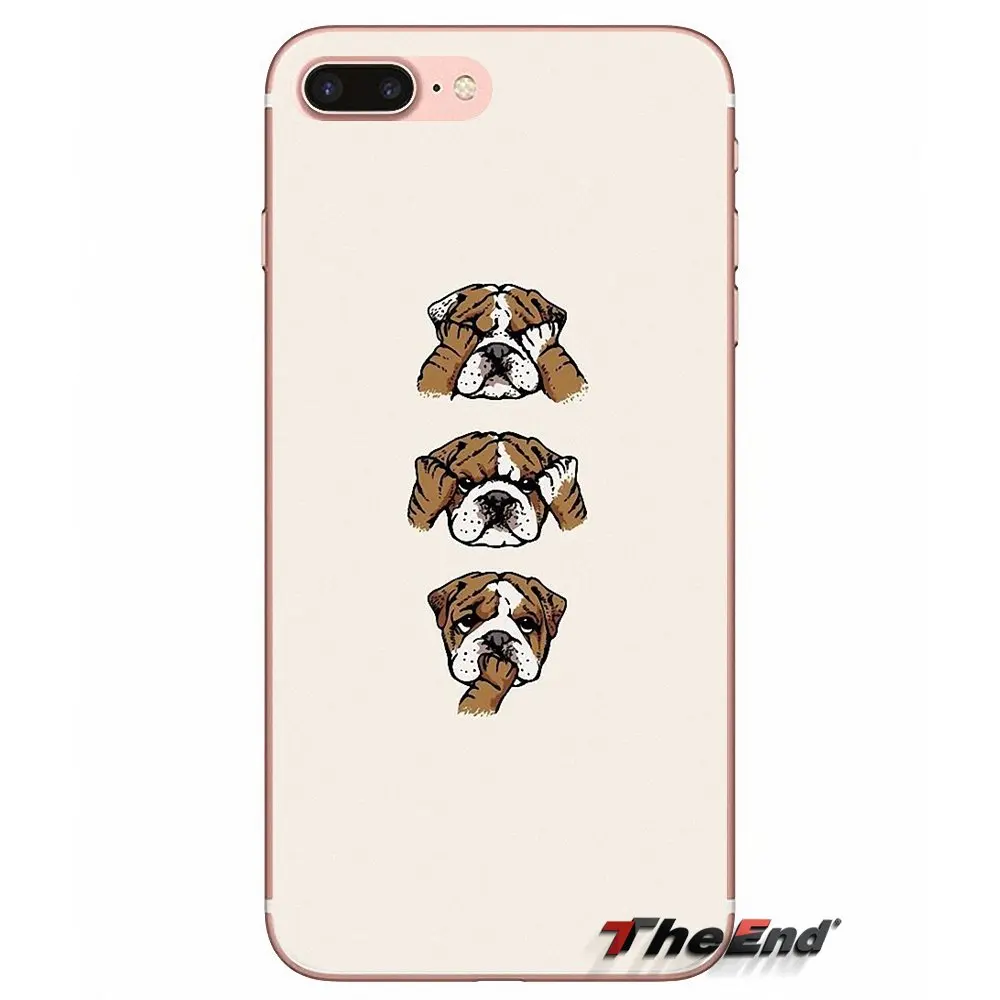 Для Apple IPhone X 4 4S 5 5S SE 5C 6 6s 7 8 плюс Plus щенка питбуля защитный чехол для телефона Gog