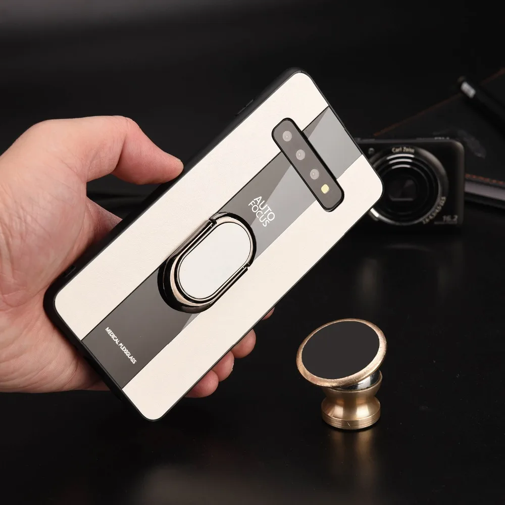Case For Samsung Note9 S10e S10 Plus Cover Cool PU leather Litchi Skin Magnetic  (22)