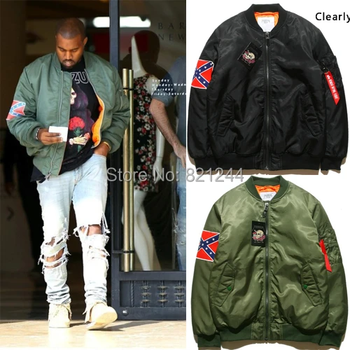 red yeezy jacket