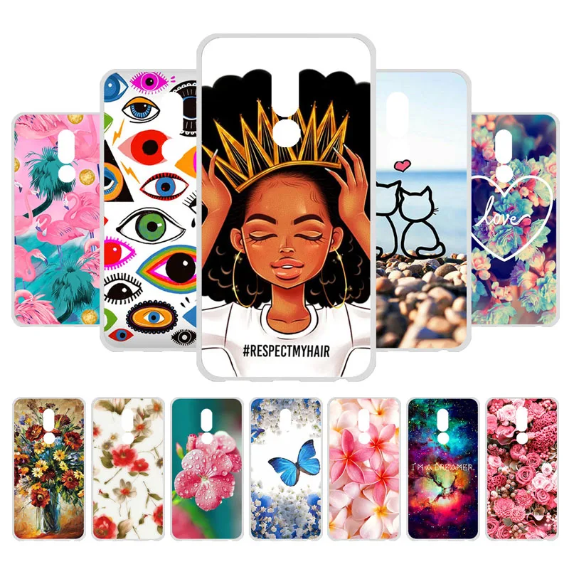 

Vanveet For Meizu V8 Case M8 Lite Phone Cases Flower Silicone TPU Soft Phone Cover For Meizu M8 Lite M 8 M8Lite Fundas Shell