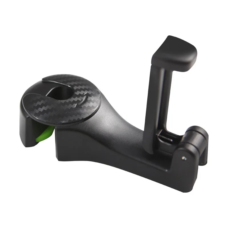

2 In1 Car Seat Back Hooks Bags Hanger Holder Organizer Phone Stand Mount Automobiles Headrest Storage Hooks Clips Universal