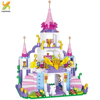 

500PCS Friends Series Princess Building Blocks Set City House Castle Girls DIY Educational Toys For Children Gifts