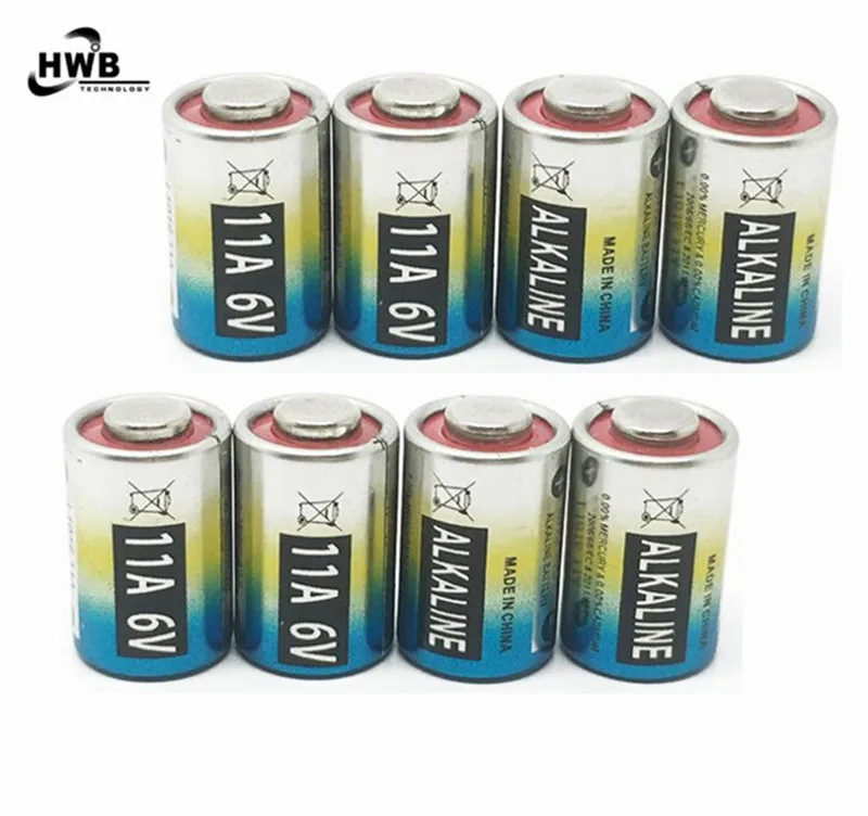 10pcs 11A 6V alkaline battery car remote control battery L1016 forAnti