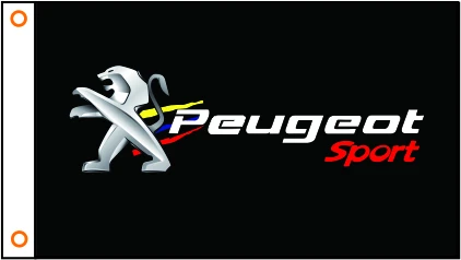 Car flag Peugeot Banner 3ftx5ft 100% Polyester 01-in Flags, Banners ...