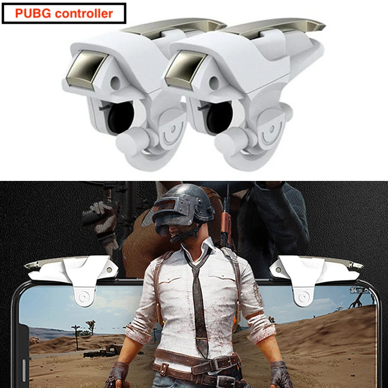 

High Sensitive PUBG Controller With Cool Metal Button PUBG Gamepad With Joystick Metal L1 R1 Trigger Six 6 Finger Operating