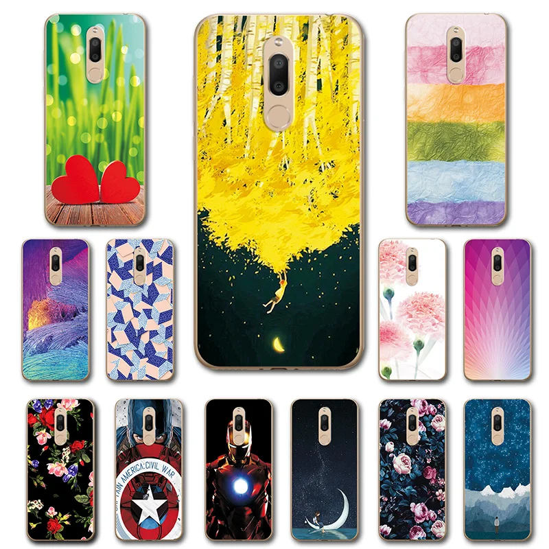

The Avengers Silicone Phone Case For Meizu M6T Unique Flowers Art Painted Cover For Meizu M6T Cases M 6T M811H 5.7"+Free Gift