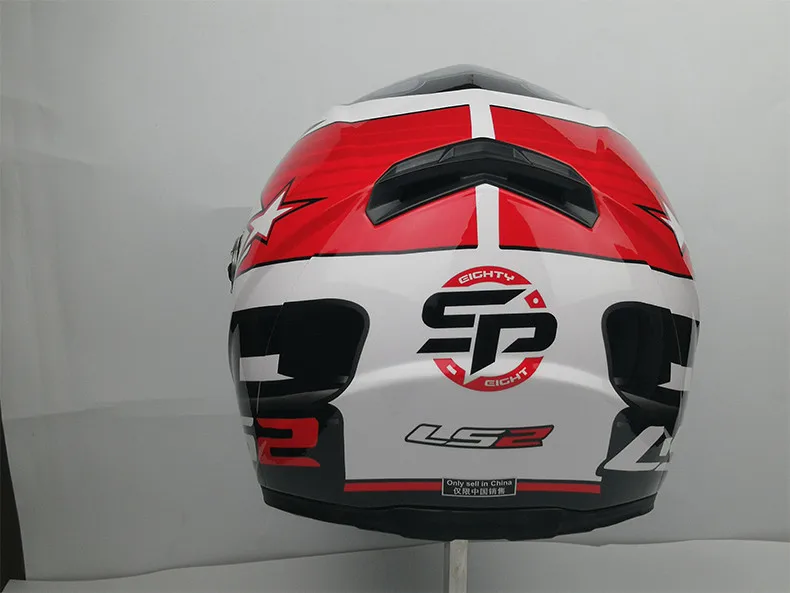 LS2 FF358 Полнолицевой мотоциклетный шлем Casco Moto Мужской Женский шлем съемный объектив capacete LS2 разноцветный