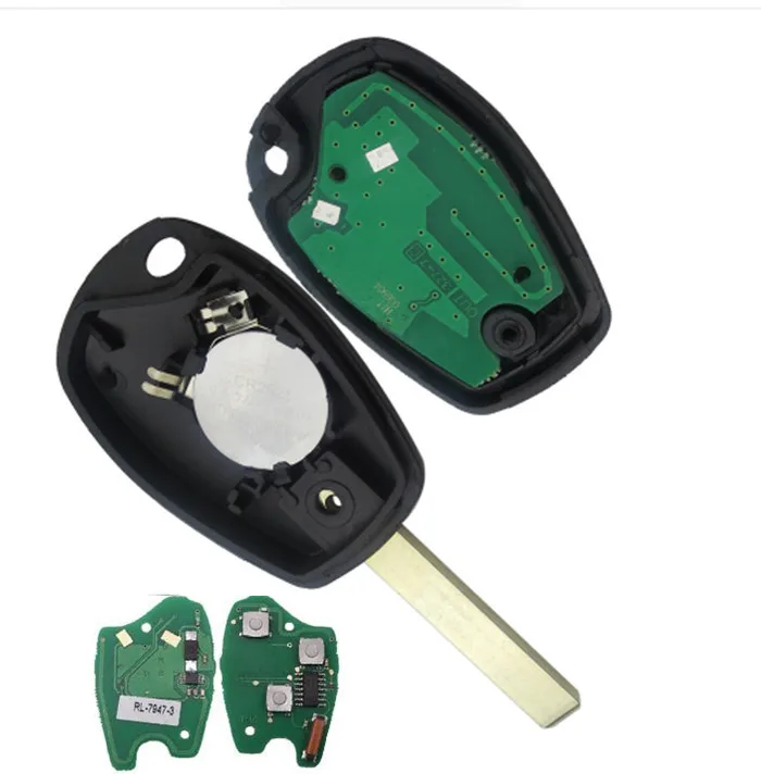 Wilongda 3 кнопки дистанционного ключа 434 МГц PCF7947 7947 чип после 2008 года va2t лезвие для Renault Clio II, Kangoo II, Master II ключ
