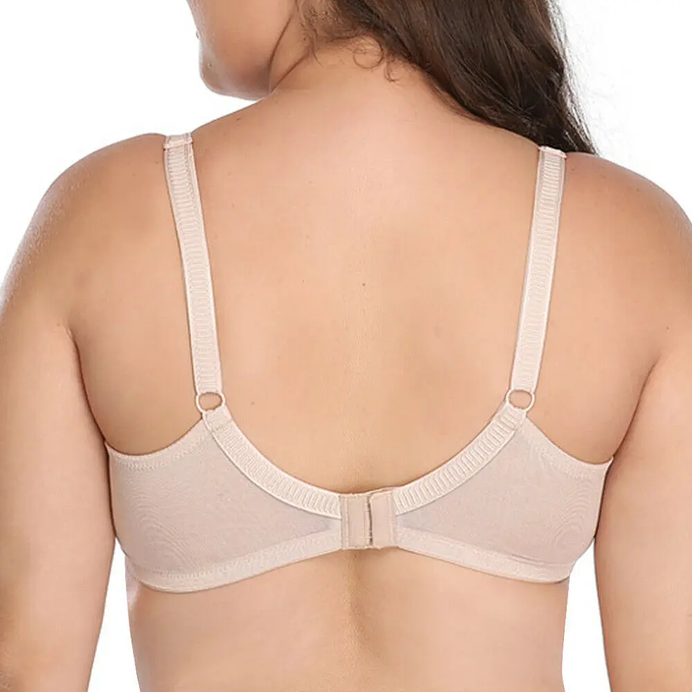 Thin Full Cup Plus Size Bras 34 36 38 40 C D E F G H I J Large Cup