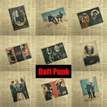 Декор для дома Daft в стиле панк крафт бумага кислота рок музыка