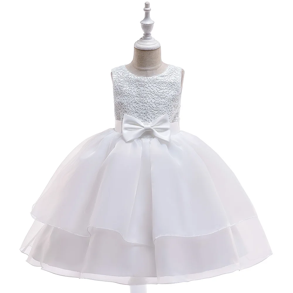

Kids Dresses for Girls Party Wedding Dess for Kids Flower Girl Princess Dress Girls First Communion Evening Sleeveless Dresses