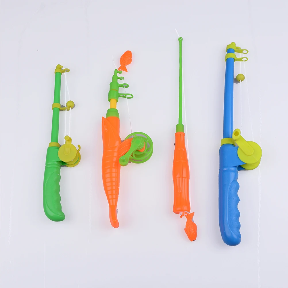 1 шт., удочка для маленьких детей, магнитная удочка, модель рыбы, обучающая игрушка, пластиковая забавная игра, подарок