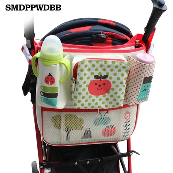 

Multifunctional Waterproof Universal Baby Stroller Bag Organizer Baby Car Hanging Basket Storage Stroller Accessories
