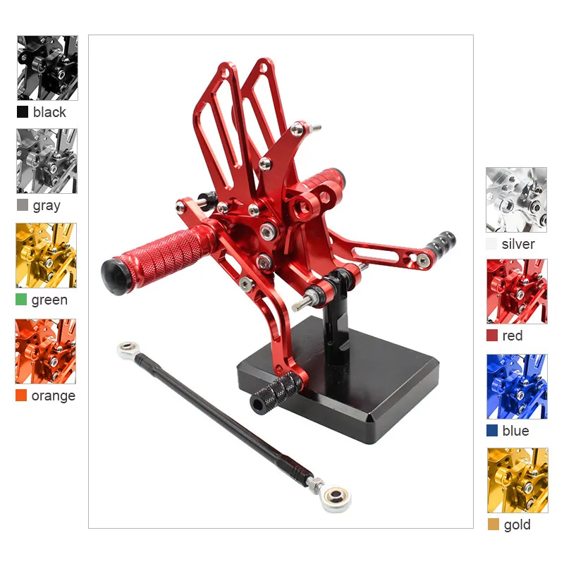 

CNC Motorcycle Footrest Rear Set Foot Pegs Rest Footpegs Pedals Rearset For Benelli BN600 BN 600 2010 2011 2012