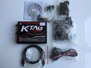 

programador ktag 7.020 ECU Chip Tuning Programming Tool No Token Limit Online EU Red Master Version K-TAG