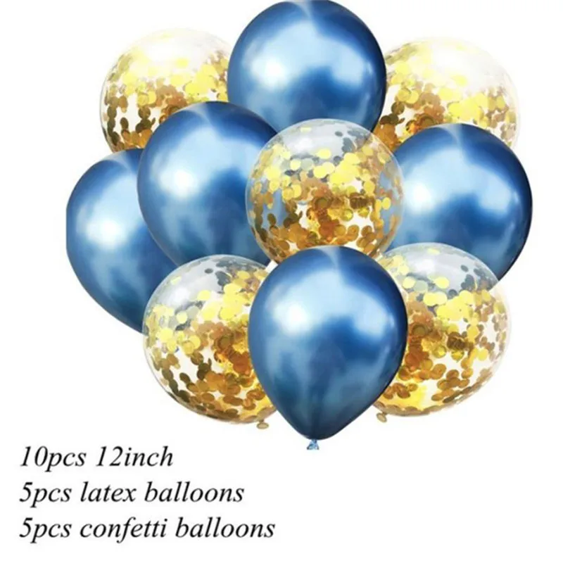 Metallic Balloons Wedding Balloon Babyshower Decoration 12-inch Birthday Decoration Globos (6)