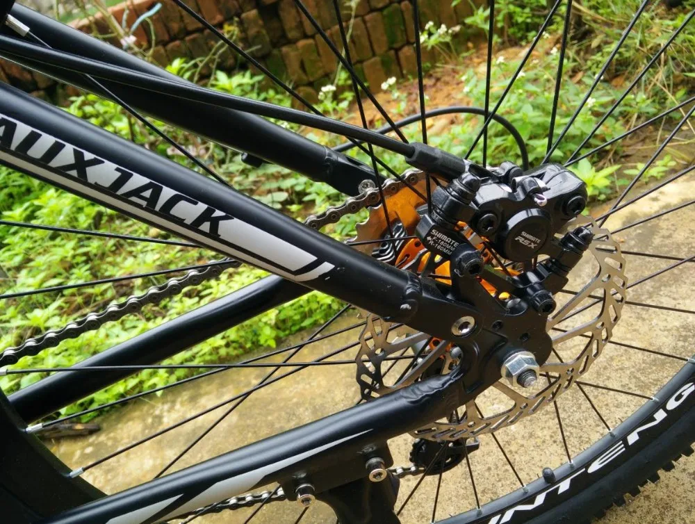 Clearance Kalosse Full suspension , Soft-tail  Bicicleta mountain bike 26, 24/27 speed ,2017 new cycling bicicleta mountain bicycle 14