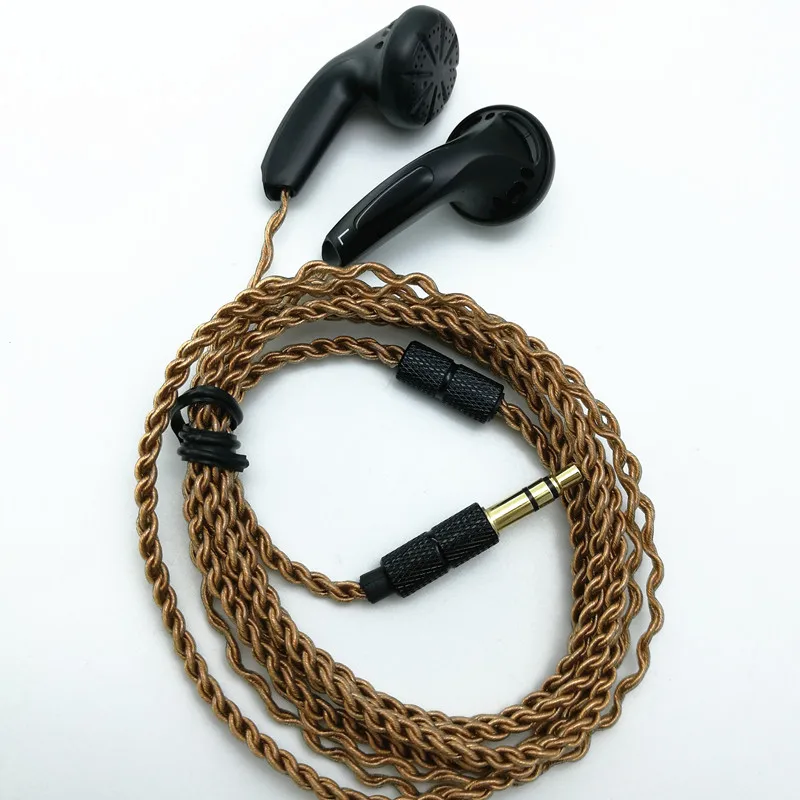 RY4S original in-ear Earphone 15mm music quality sound HIFI Earphone (MX500 style earphone) 3.5mm L Bending hifi cable