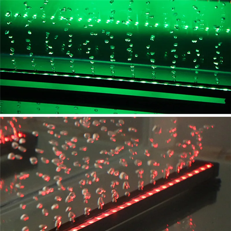 5050 RGB светодиодный светильник для аквариума, погружной воздушный пузырьковый светильник с дистанционным управлением, ЕС вилка, кислородный воздушный насос, аквариумный светодиодный светильник ing